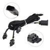 High Quality Practical To Use Brand New Parking Sensor Wiring Harness Plastic + Metal 61129313607 Accessories Black