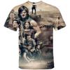 Movie The Walking Dead Graphic T Shirt Men's Clothes Horror 3D Printed Fashion Tees O-Neck T-shirt Harajuku Summer Unisex Tops
