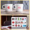 100Pcs Japanese Style Graffiti Stickers Waterproof DIY Stickers for Guitar Luggage Decoration
