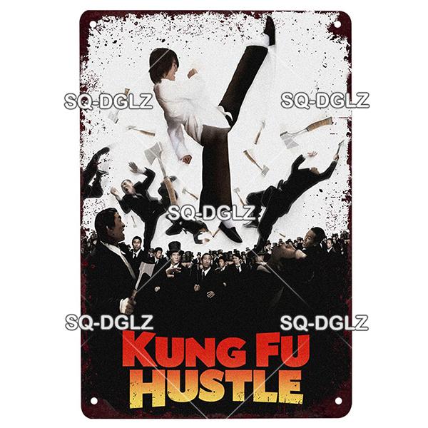 Movie Poster Metal Sign Metal Poster Tin Sign Plaque Metal Vintage Wall Decor for Bar Pub Club Man Cave Metal Signs(20x30cm)