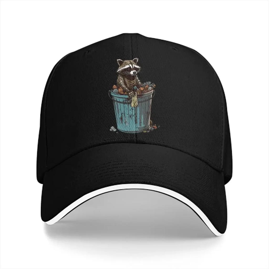 Raccoon Dog Baseball Cap Men Hats Women Visor Protection Snapback Raccoon Lover Caps