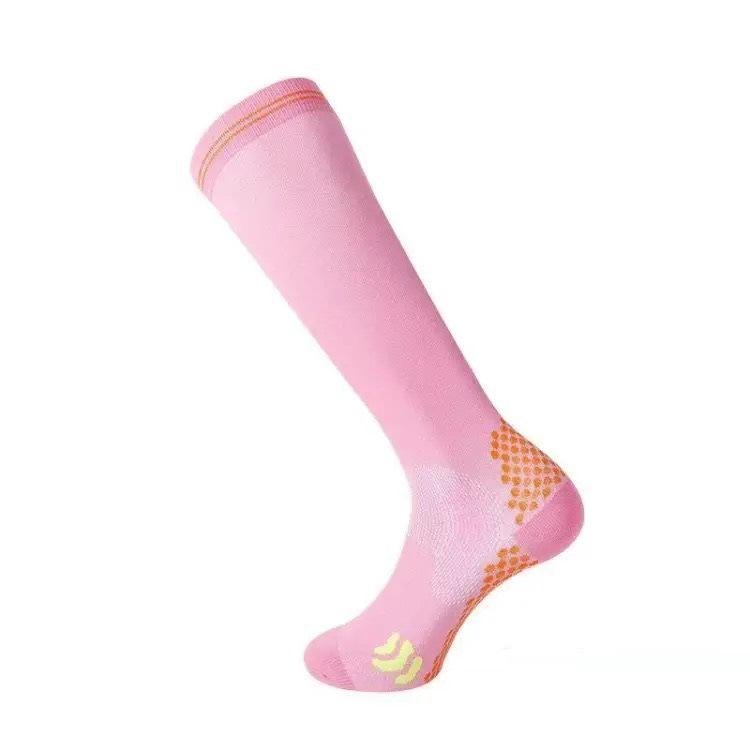 Damen Professionelle Überknie Sport-Socken für Fitness, Laufen und Seilspringen