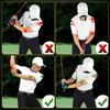 Golf Spinner Durable Plane Motion Correct Synthetic Swing Trainer Practice Corrector