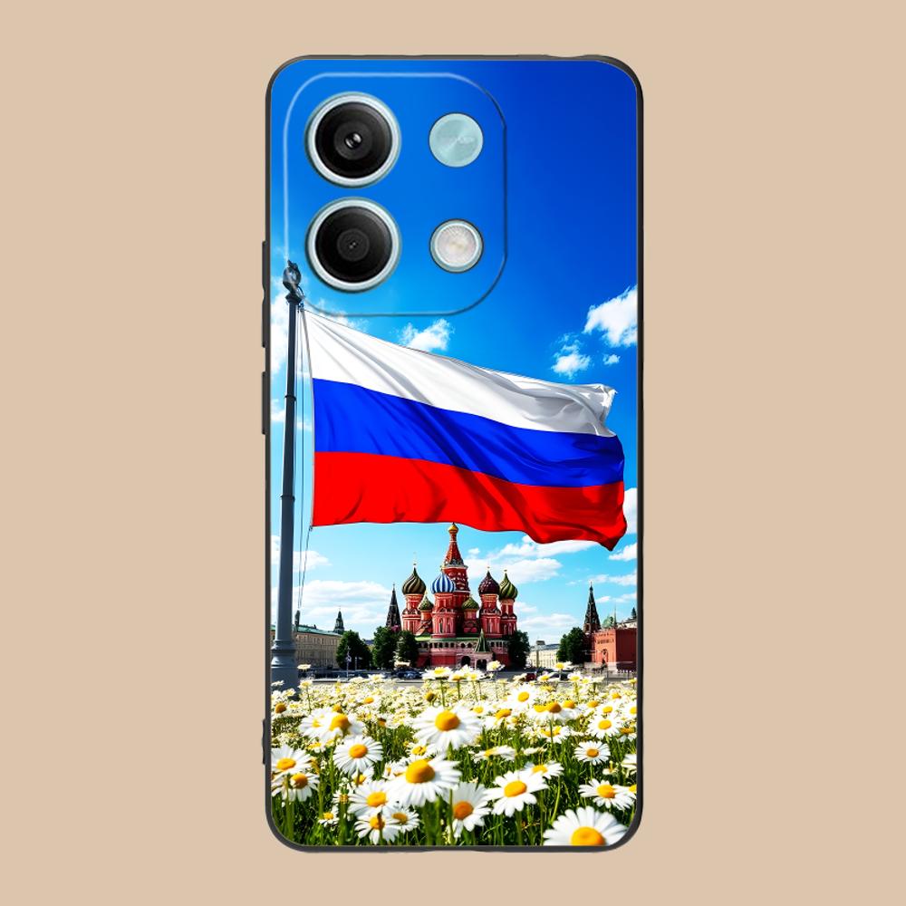 Russia Flag Mobile Cell Phone Case for Xiaomi 15 14 13 12 Mi 11 T Ultra Lite Pro S X 5G Colour Printing Cover Luxury Smartphone
