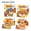 2Pcs Dachshund Message Pad Set Cute Puppy Shaped Self-Adhesive Memo Pads for Students Office No Residue Animal Memo Pads