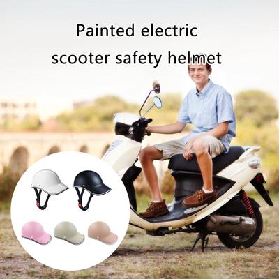 Casca pentru bicicletă electrică cu curea de bărbie ajustabilă Cască PP elegantă Purtare confortabilă Potrivită pentru naveta urbană