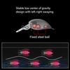 High Strengths Fast Sinking Baits Features Flexible Silicones Tail And Double Hook Bright Color For Predators Fish
