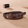 Thin Belt Women's Fashion Versatile Korean Version Belt Women's Skirt Accessories