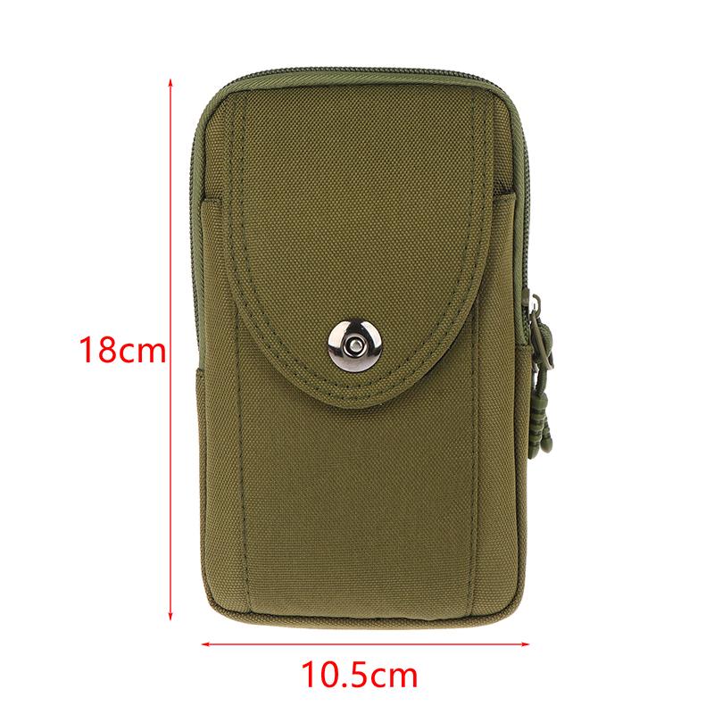 1Pc Men Waist Pack Bag Pouch Outdoor Waterproof Tactical Military Sport Hunting Belt Molle Mobile Phone Travel Bags Oxford