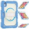 360 Rotatable Stand Case Universal For iPad Mini 7 2024 A17 Pro Mini 6 2021 8.3 Inch Heavy Duty Cover With Screen Protector Capa