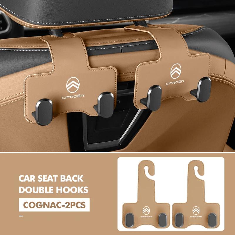 Car Seat Back Handbag Hook Storage Hanging Storage Fastener For Citroen C4 C3 C5 C1 C2 C6 VTS C4L DS3 DS4 DS5 Grand Berlingo akh256