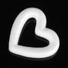 Polystyrene Wedding Decor Party Decoration Valentine's Day Heart Foam Mould White Craft Balls