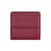 Leather Material Short Wallet Magnetic Closure Large Capacity Bifold Wallet Solid Color Multiple Card Slots Coin Purse Women