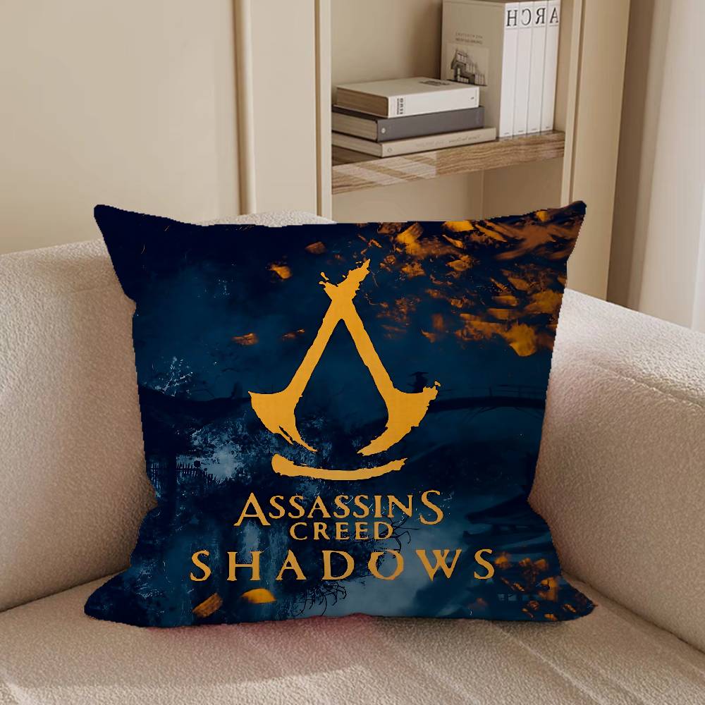 ASSASSIN'S Anime CREEDS Poszewka na poduszkę Poszewka na poduszkę Dekoracyjna Poszewka na poduszkę Drukowana Poszewka na poduszkę Na kanapę