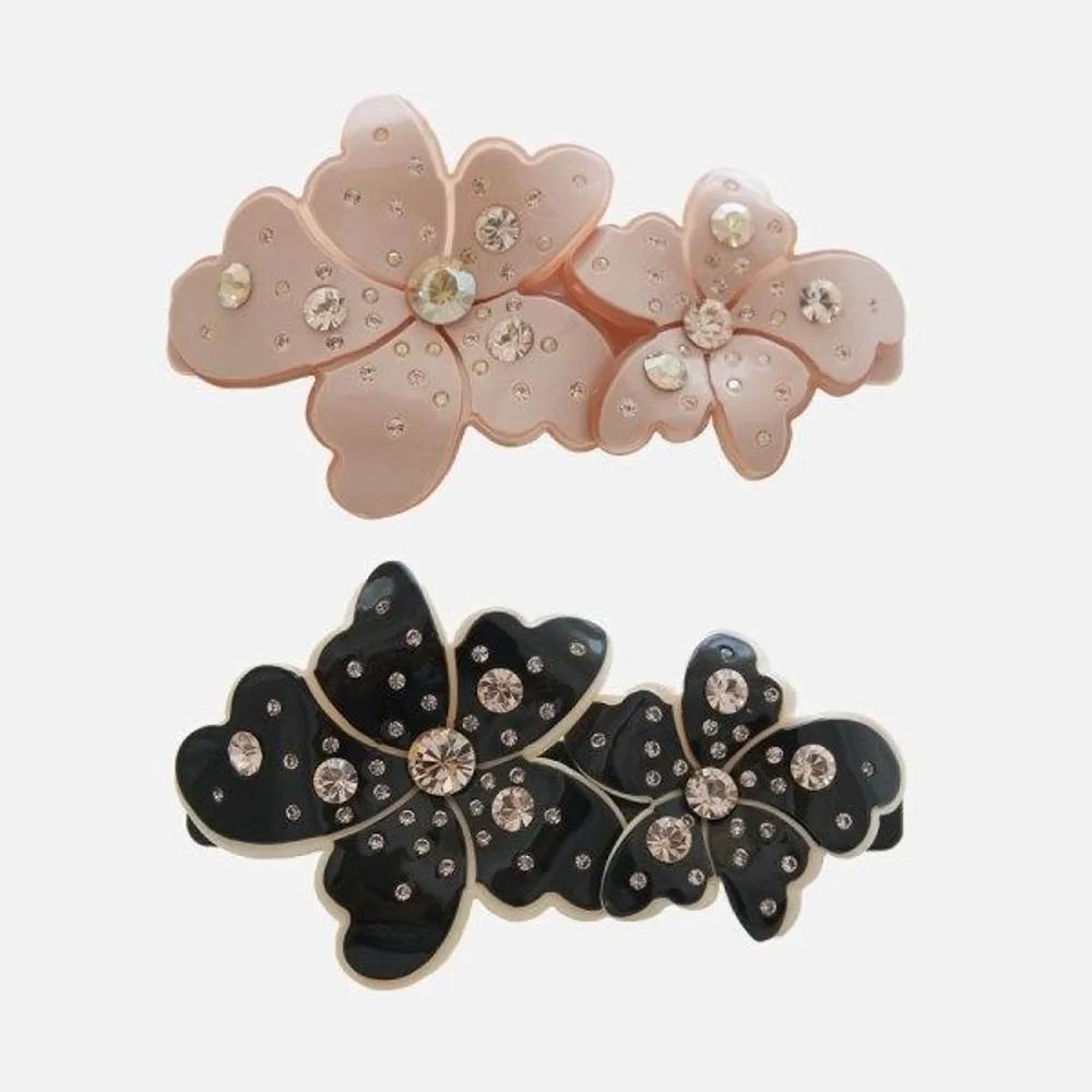 bydaisy Hibiscus Flower Cubic Automatic Pin Bh0933