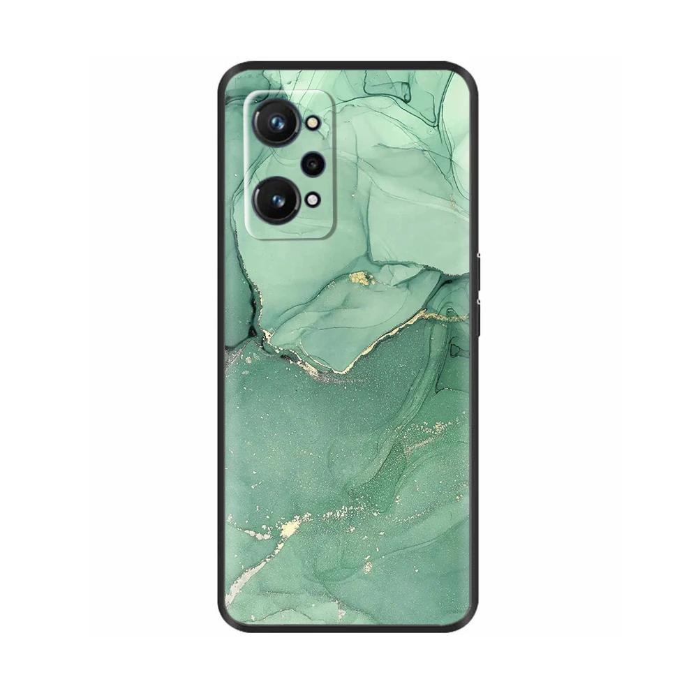 Shockproof Cover For Realme GT Neo 3T Case Painted Back Cover Soft Black Silicone Phone Cases For Oppo Realme GT Neo3T 5G Cases