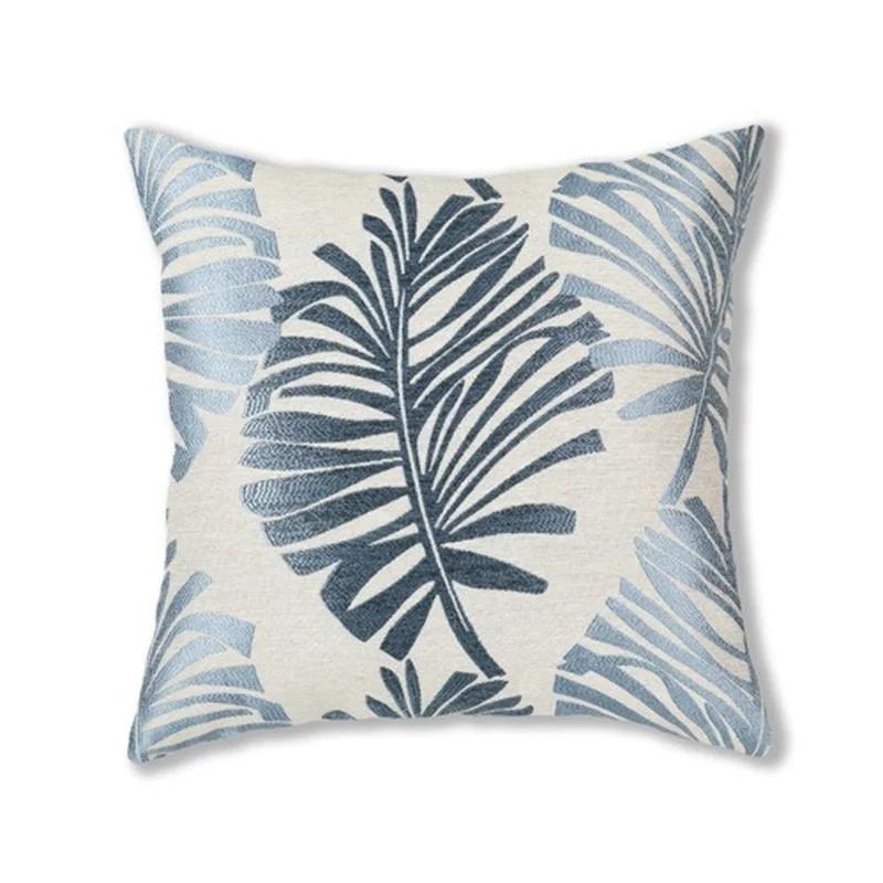 Federa Cuscino in Lino con Motivo Floreale 45x45cm Copricuscino Decorativo Federa Cuscino Stile Ins per Divano Decorazione Auto Casa