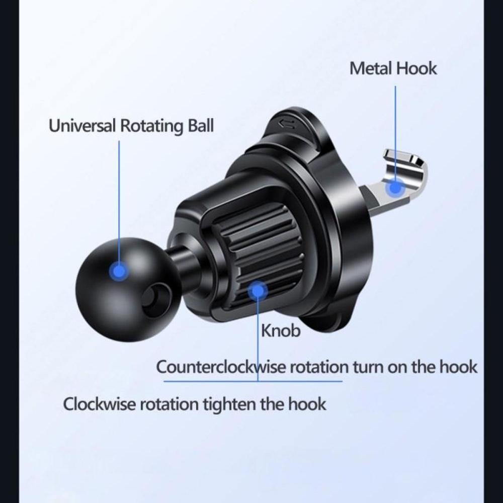 General Magnetic Car Air Outlet Mobile Phone Holder 360 ° Rotation Car Air Outlet Fixture Strong Magnetic Mobile Phone Holder