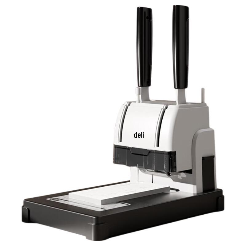 Deli 30mm Manual Financial Binding Machine