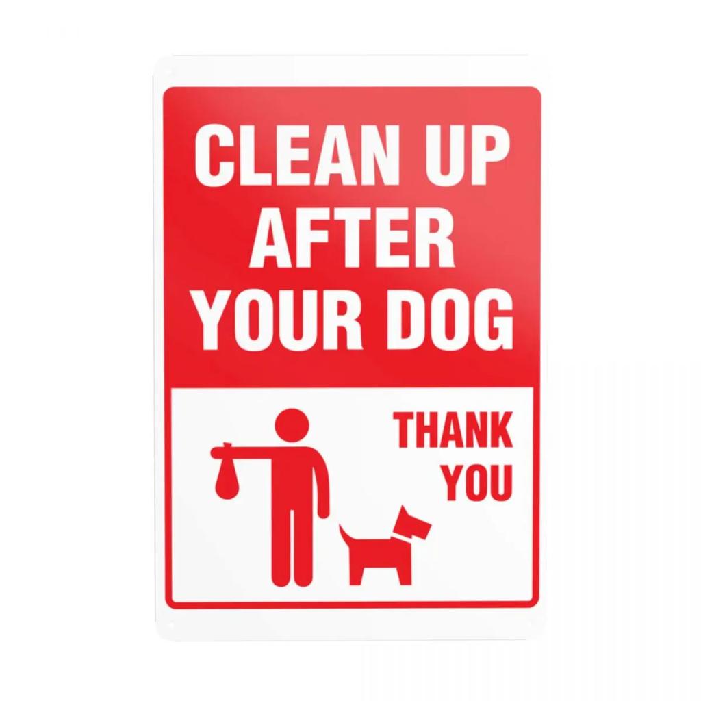 Keine Hunde erlaubt Metall Zinn Zeichen Retro kein Hund Poop Zeichen Zinn dekorative Zeichen Plaketten Club Cafe Restaurant