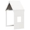 VidaXL Toit de lit pour enfants blanc 60x99x139,5cm bois de pin massif, toit de lit, baldaquin de lit pour enfant, toit pour 846889