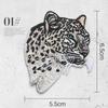 Animal Tiger and Leopard Simulation Embroidery Patch DIY Personalized Clothing Decoration Animal Pattern Printing