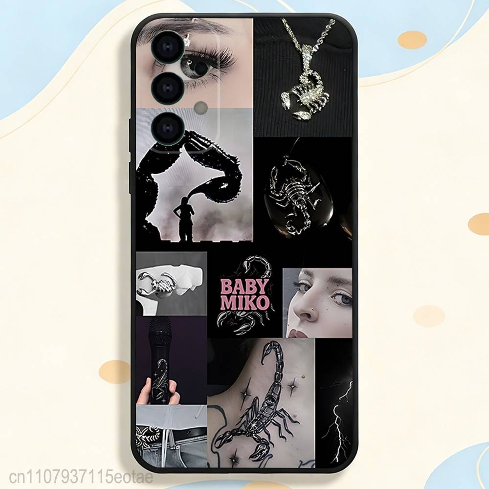 Y-Young Miko SINGER Case for Samsung Galaxy S21 S25 FE S24 S23 Ultra S20 S9 S22 Plus S10 TPU Cover