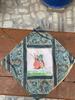 Hand Embroidered Cotton Pillow Cover: Bohemian Decorative Cushion 40