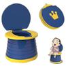 Outdoor Children's Folding Toilet - Blue