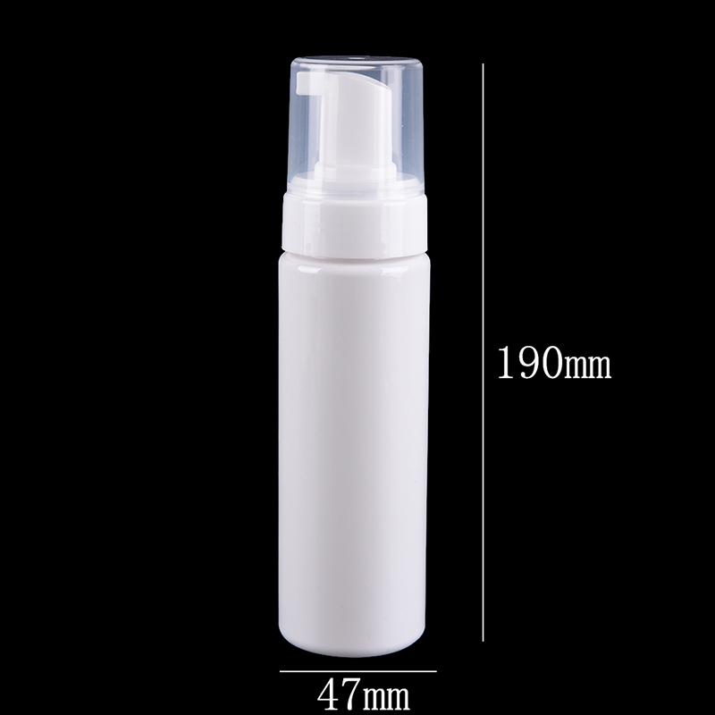1Pc 200Ml Empty Plastic Travel Foamer Hand Wash Soap Dispenser Foam Pump Bottle