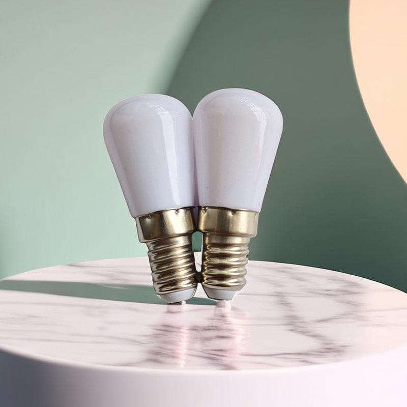 5Pcs E12/E14 Led Fridge Light Bulbs White/Warm Mini Lamp For Refrigerator Cabinet Kitchen Room Indoor Night Light Sewing Lamps