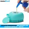 BUBBLEBRUSH Kartáč na péči o srst Koupací kartáč Pes Kočka Mycí kartáč Dávkovač šamponu