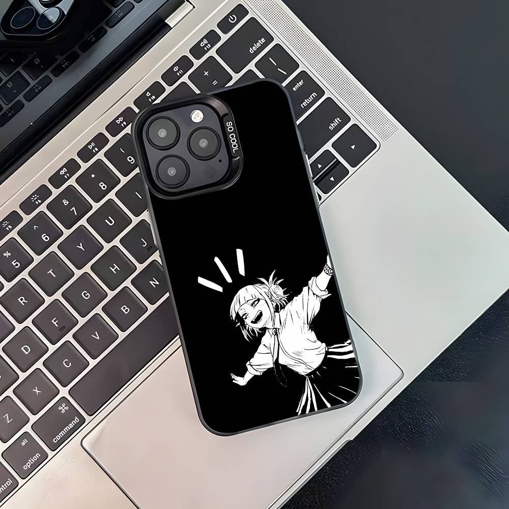 

Anime Toga Himiko Phone Case For iPhone 17,16,15,14,13,12,11,Pro,XS,Max,Plus,Mini,SE4,E Black Matte Shockproof Cover iPhone17