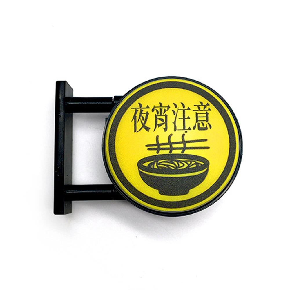 Novelty Glowing Magnetic Advertising Sign Plastic LED Fridge Magnet Light Sign Store Signboard