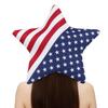 Independence Day USA Star Spangled Hat, Digital Print Costume Cap, Stage Prop for Adults Kids