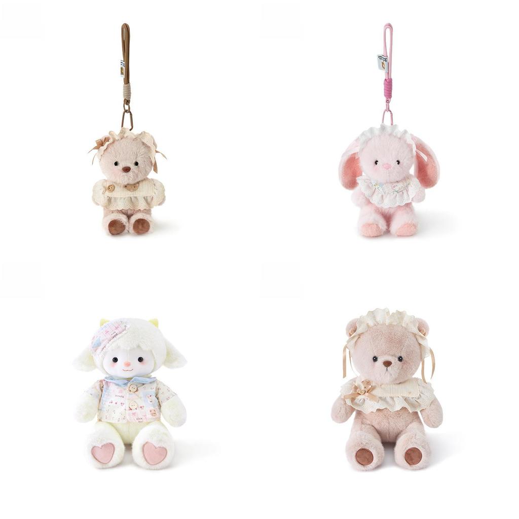 Plush Bunny Toy Naptime Pillow With Soft Pp Cotton For Kids And Teens
