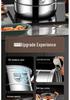 Visible Lid 316L Stainless Steel Steamer Pot with Extra Thick Anti-scalding Design and Double Three-Layer Steaming Basket