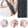 Nylon Exfoliating Bath Brush Shower Scrubber for Back Body Soft Shower Sponge Bathroom Accessories