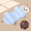 Cotton Baby Support Pillow Adjustable Infant Head Cushion for Newborns 0-12 Months Ergonomic Design Baby Crib Pillow