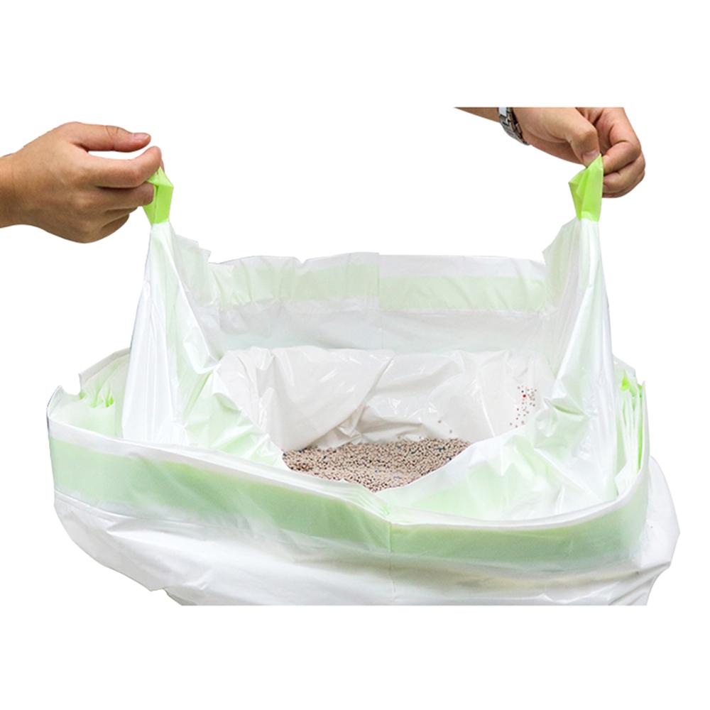 Cat Litter Filter Bag Drawstring Litter Sifting Liners Kitty Waste Litter Box Liners