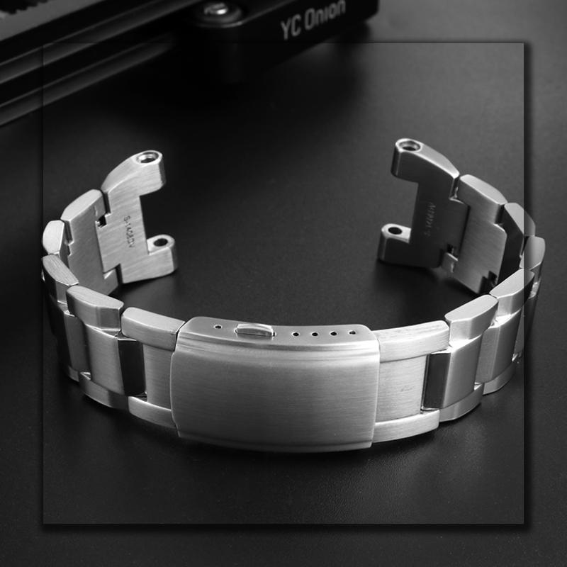 Pro Casio G-Shock řemínek k hodinkám GST-210 GST-W300 GST-400G GST-B100 S100D/S110D/W110 Kovový řemínek Náramek na hodinky z nerezové oceli