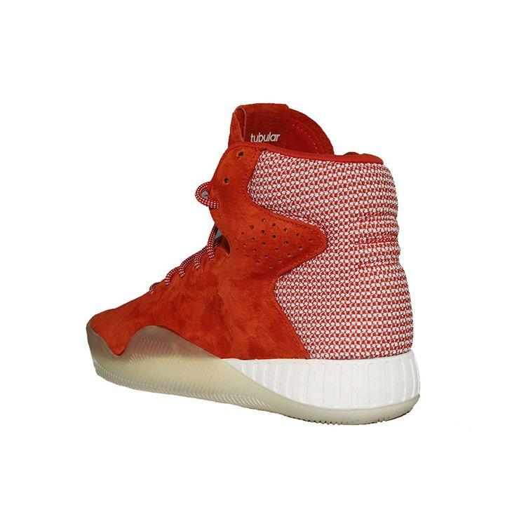 Adidas Tubular Instinct Craft Chili Мужские кроссовки Orange Off-White S80089 40⅔ — фото 4