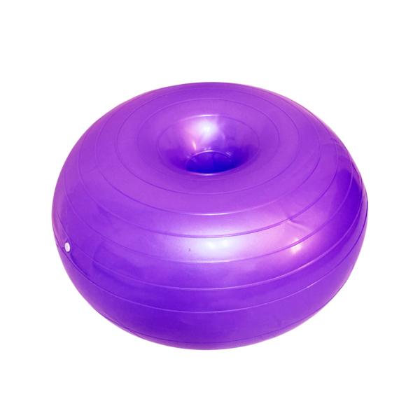 Nanpet Hund Patella Stärkung Donut Gymnastikball Kniebeugen Balance Ball Luxation Schutz Übung, lila, 1 Stück