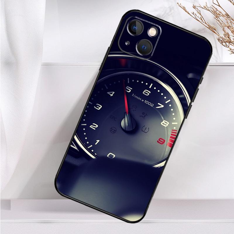 Car Dashboard Phone Case For iPhone 16 15 14 12 11 13 Pro Max 7 8 Plus X XR XS Max 13 12 Mini Cover