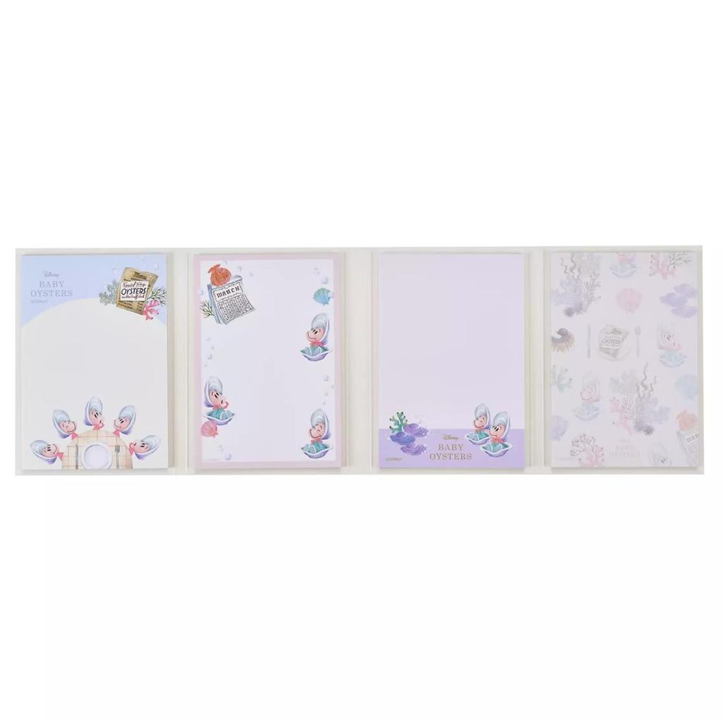 Disney Young Oyster Flip Memo Pad Japan NEW Disney Store