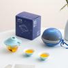 UFO Flying Disc Portable Ceramic Tea Set