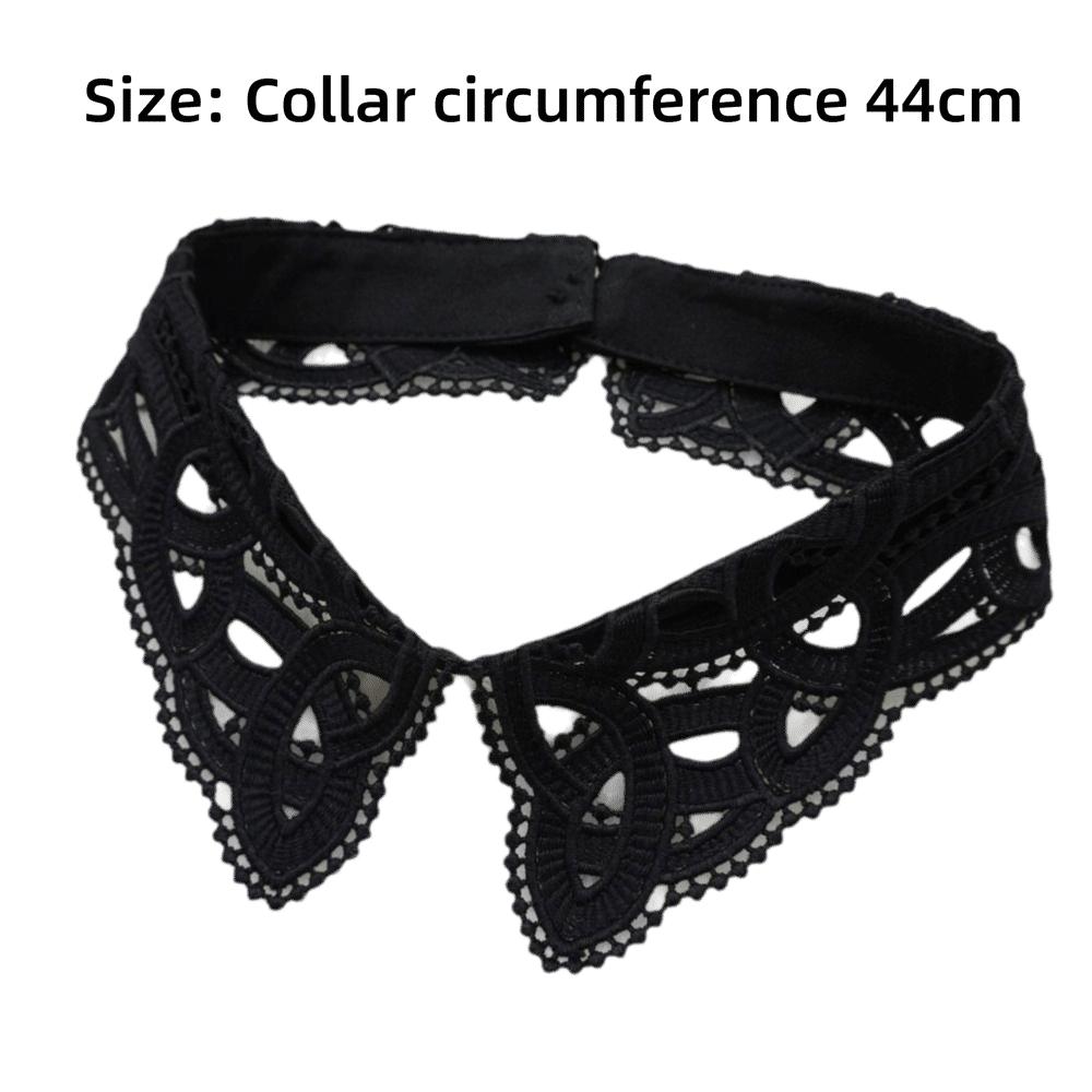 Lace Floral False Collar Black Decoration Collar Fashion Clothes Trim