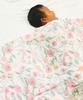aden anais Aiden and Anais Swaddle Mon Fleur Set of 4 120 x 120cm Muslin Cotton Swaddle Newborn Night Cry Prevention Baby Gift ASWC40007J +