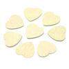 18mm Wooden Heart Chips, 100pc Pack - Colored Wedding & Festival DIY Decorations