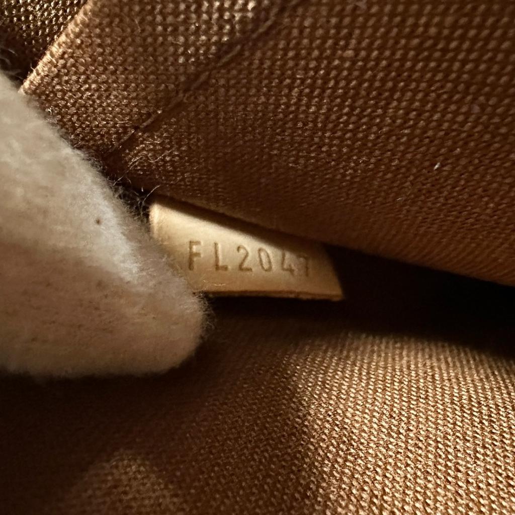 LOUIS VUITTON Popincourt Haut Tote Bag Monogram canvas Brown Women M40007 Used